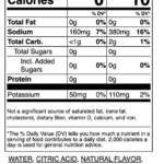 Glacier Cherry Nutrition Facts