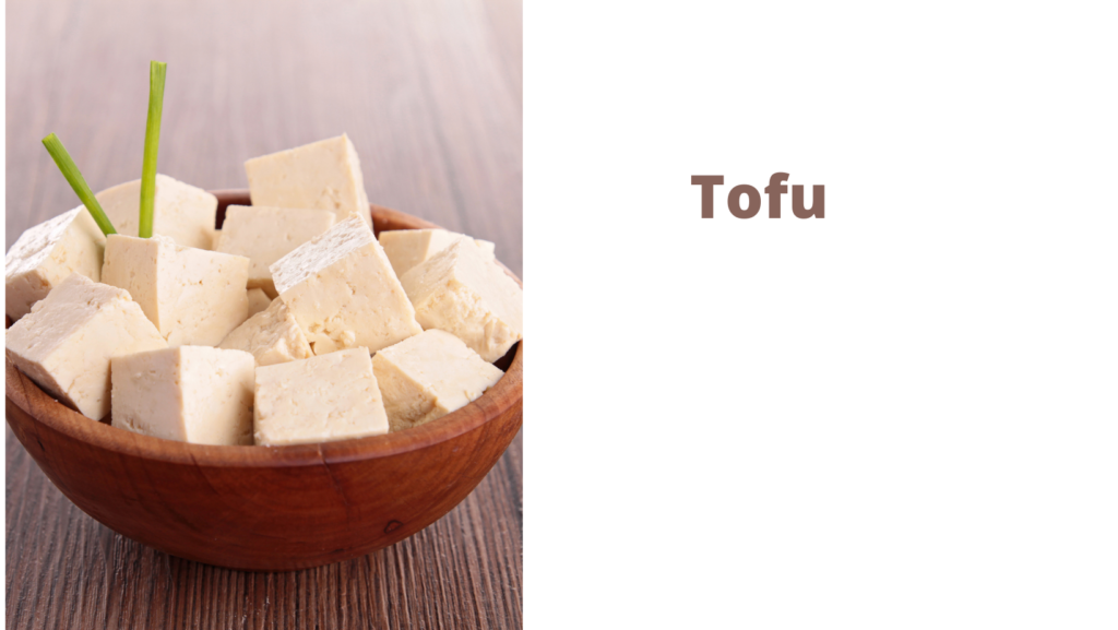 Tofu in a bowl