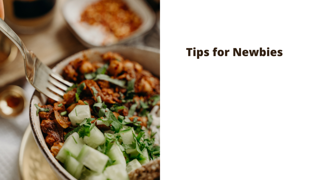 tips for newbies