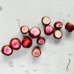 beetroots over white surface