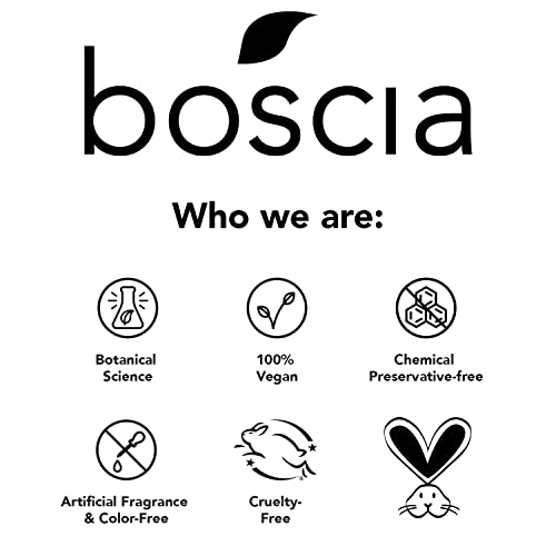 boscia Detoxifying Black Charcoal Cleanser. Vegan Skincare, Thermal Activated Charcoal Blackhead Remover, Vitamin C Brightening Face Wash, 150mL
