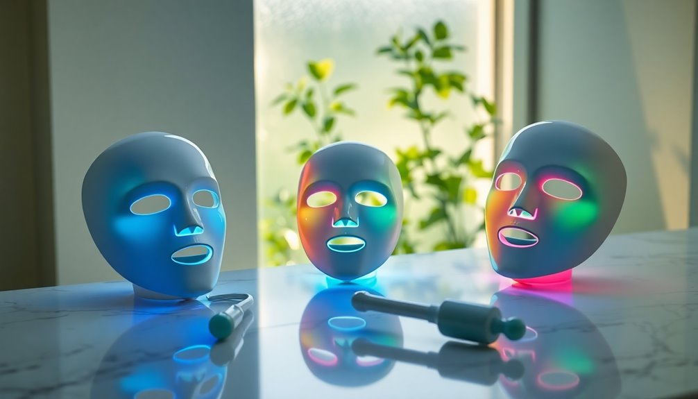 led masks for skincare