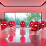 red led mask therapy