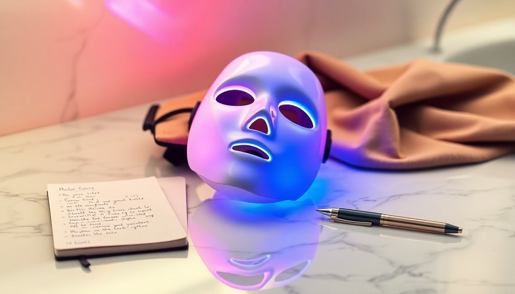 selecting an led mask