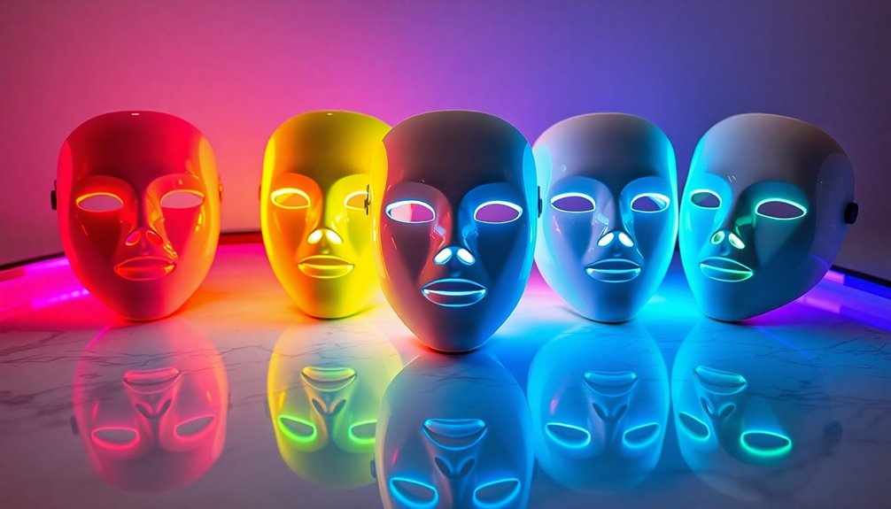 top led mask devices