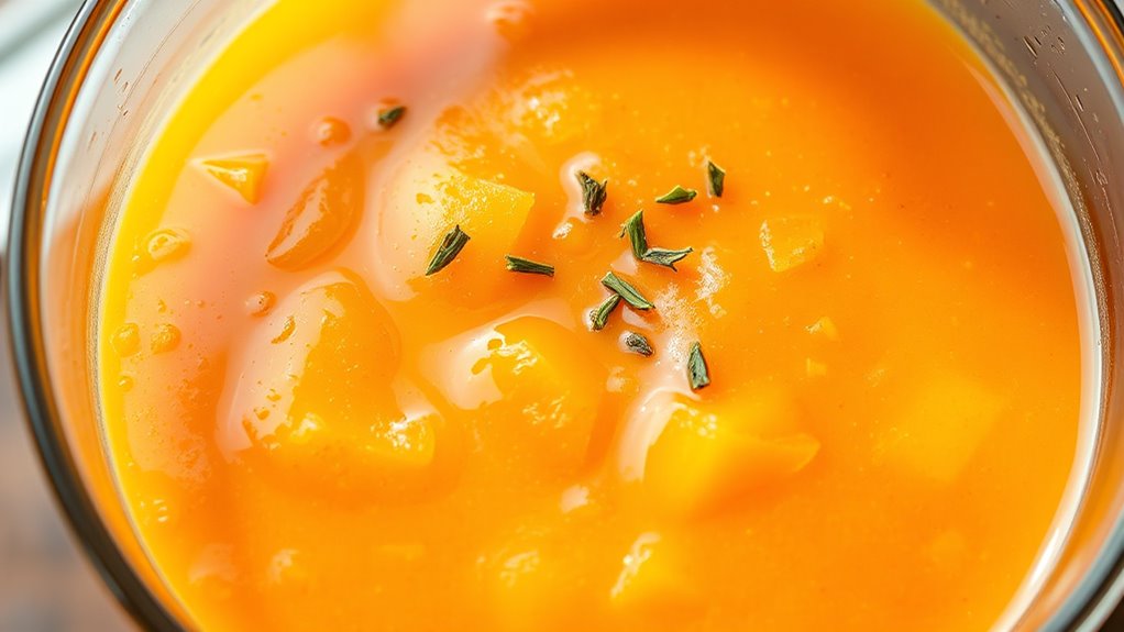 achieve smooth velvety consistency