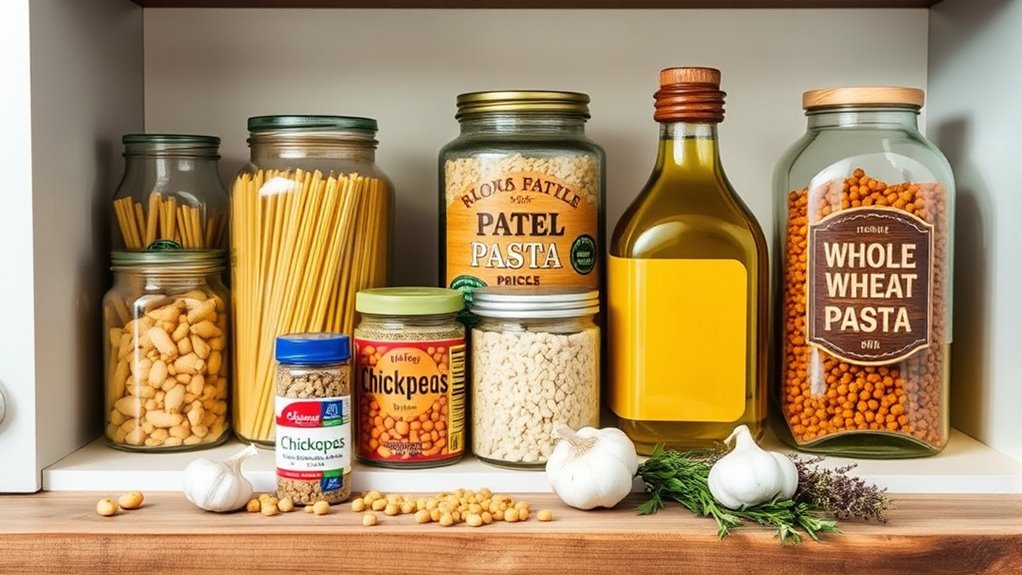 affordable vegetarian meal staples