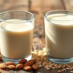 almond vs oat water
