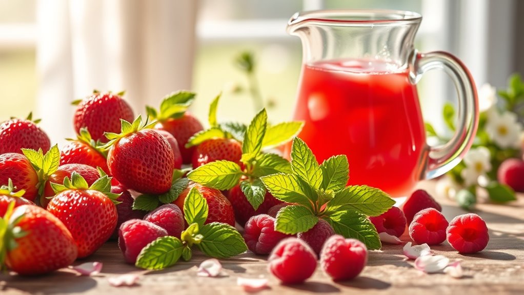 berry infused spring energizer