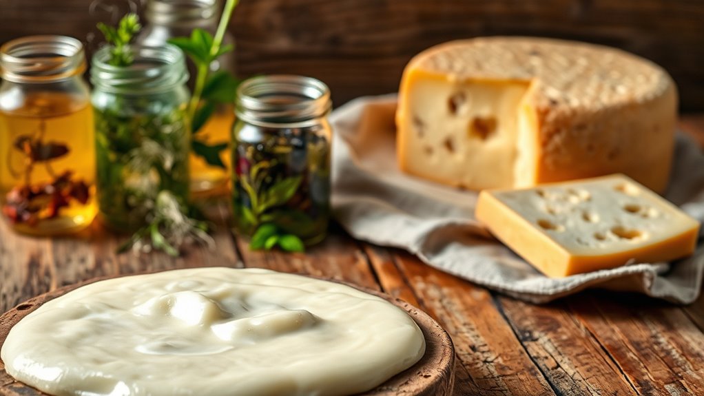 cheese flavor and texture
