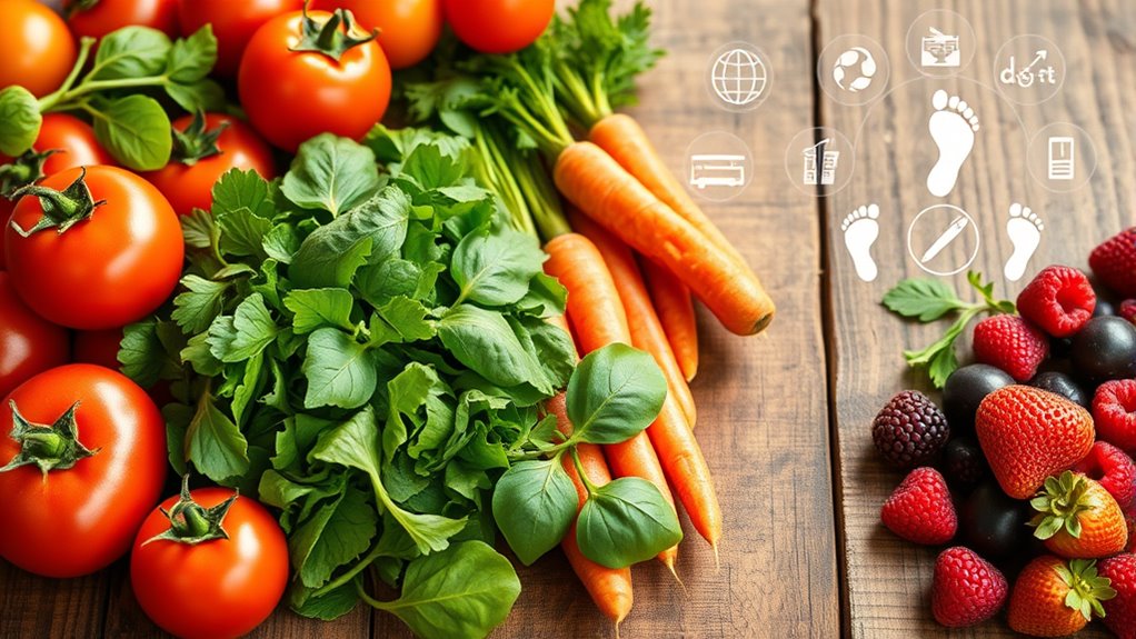 choose local seasonal produce