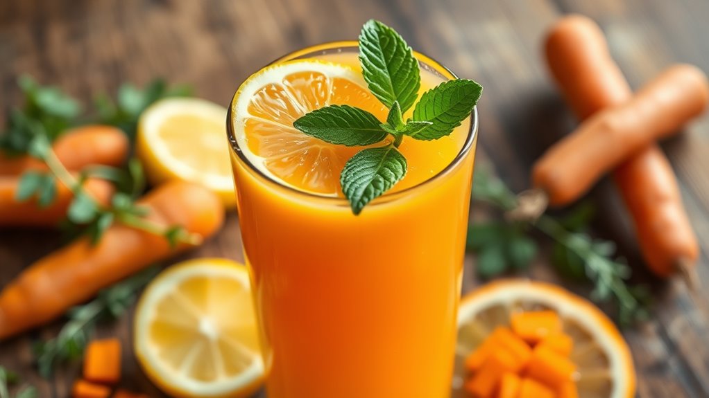 citrus carrot energy boost