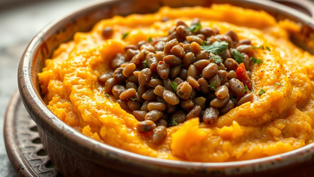 creamy seasoned veggie mash