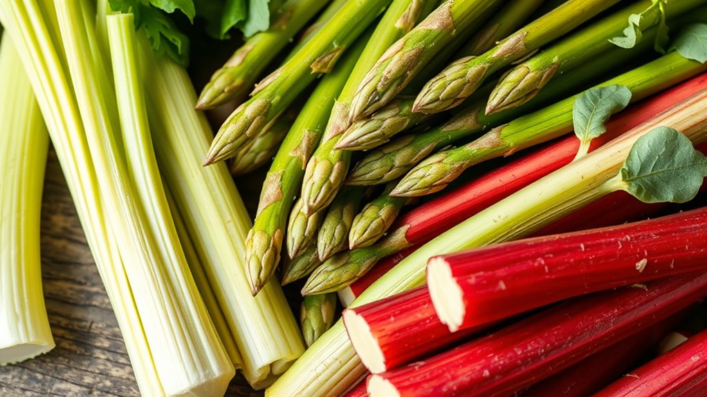 crisp seasonal vegetable flavors