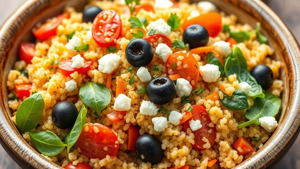 customize with mediterranean flavors