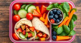 designing nutritious vegetarian lunches