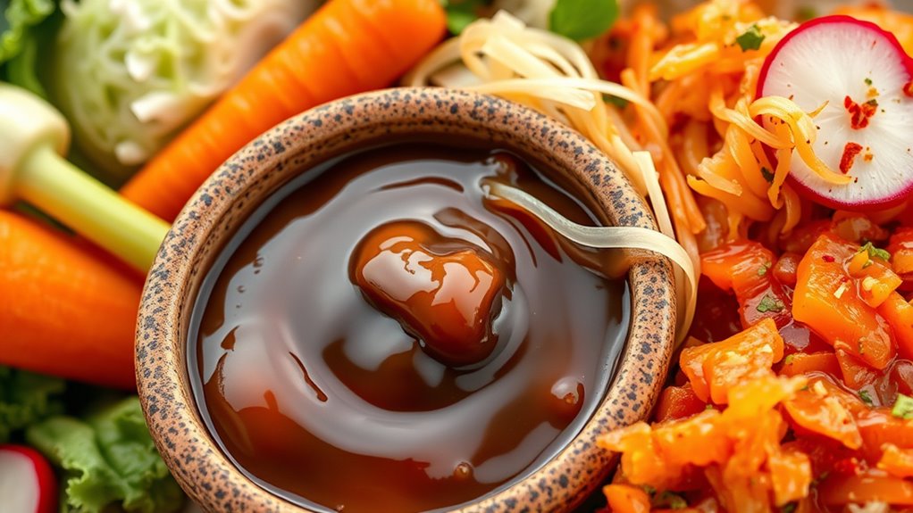 diverse fermented plant foods
