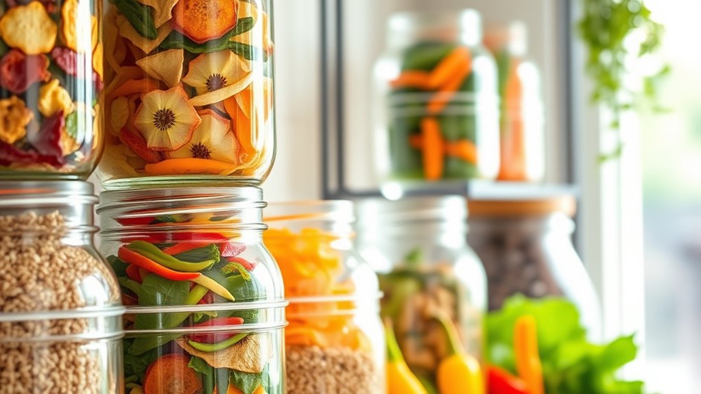 efficient raw food storage