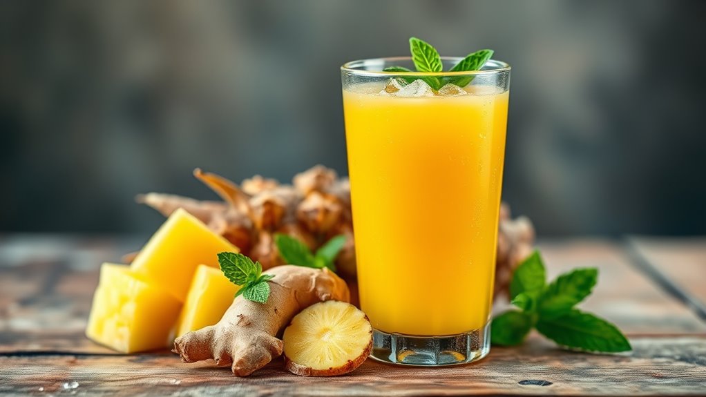 energetic tropical fruit blend