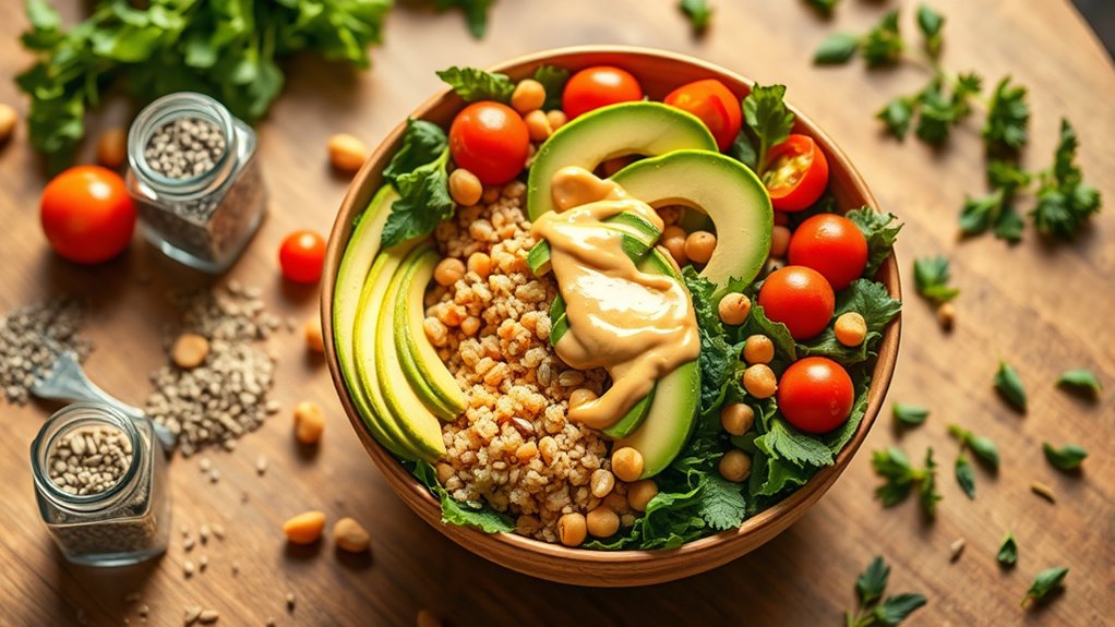 ensure nutrients through plant based foods