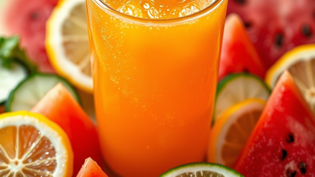 fruits and vegetables replenish electrolytes