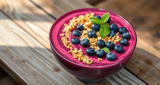 healthy berry beet bowl