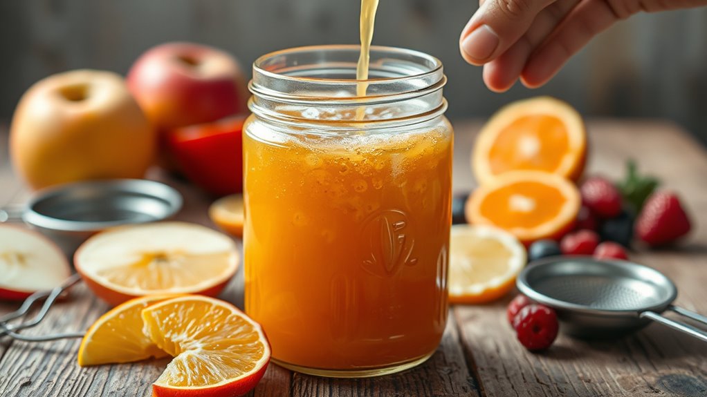 incorporate fermented juices daily