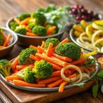 incorporating lightly steamed foods
