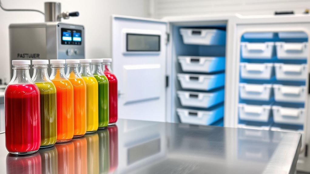 juice preservation and heating