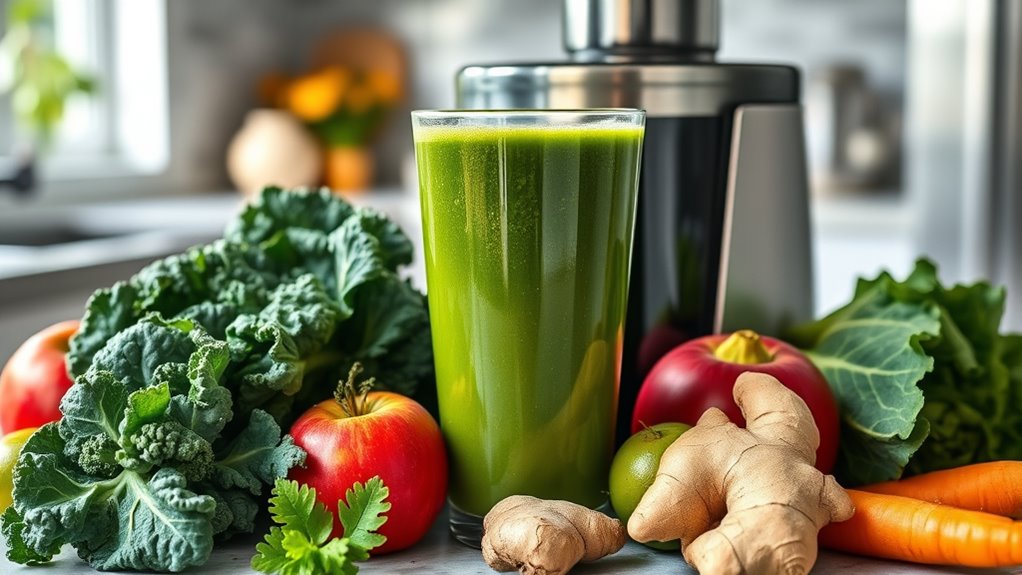juicing supports gut health