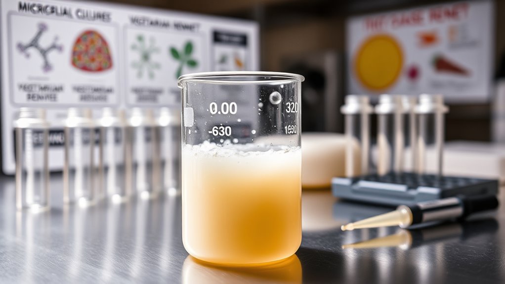 microbial fermentation cheese production