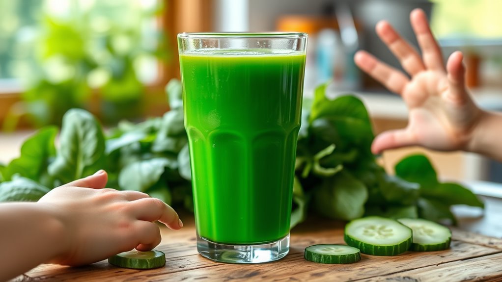 mild green juice base