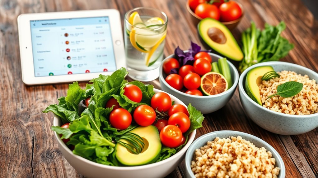 monitor nutrient intake regularly