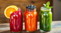 natural energy boosting juices