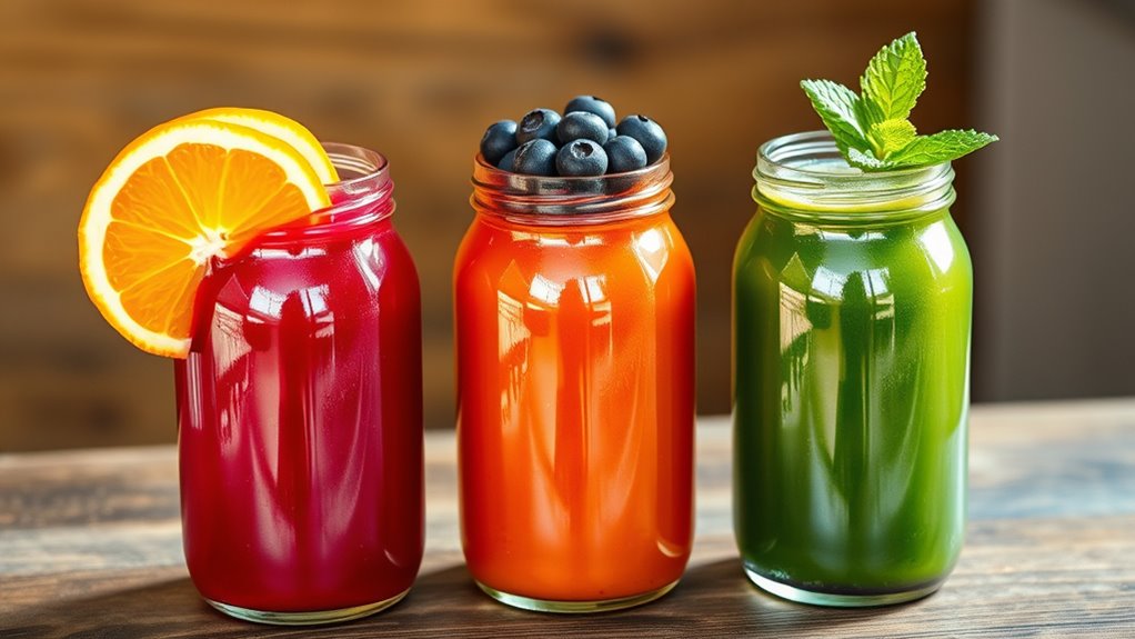 natural energy boosting juices