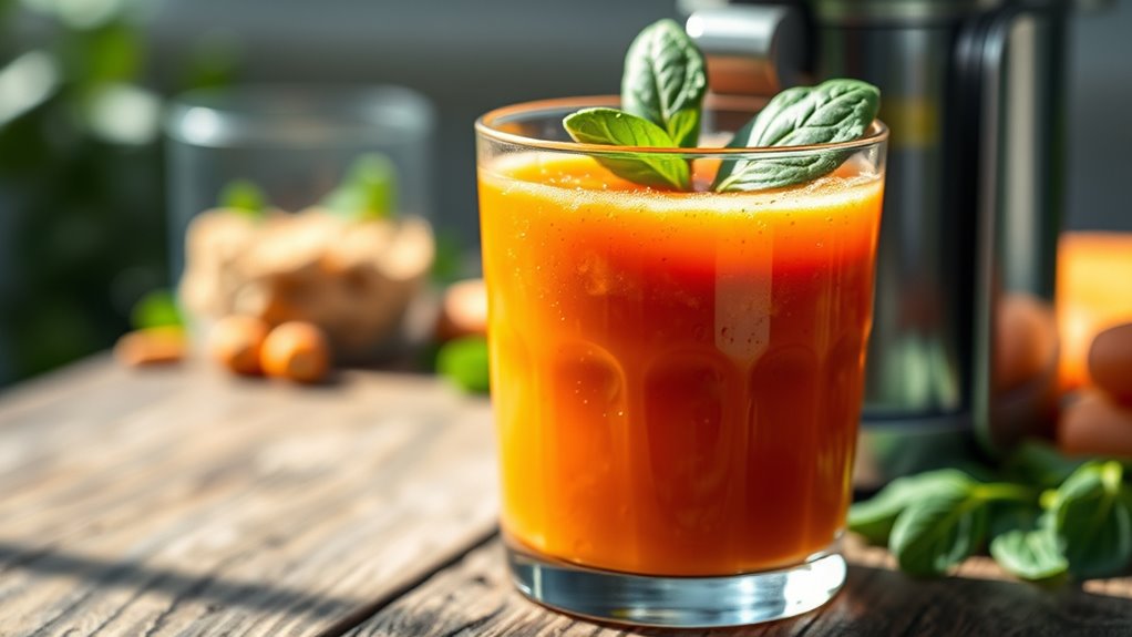 nutrient retention in fresh juice