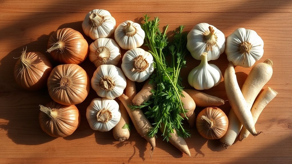 onions garlic flavor health