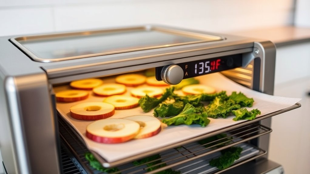 optimal dehydration temperature and timing