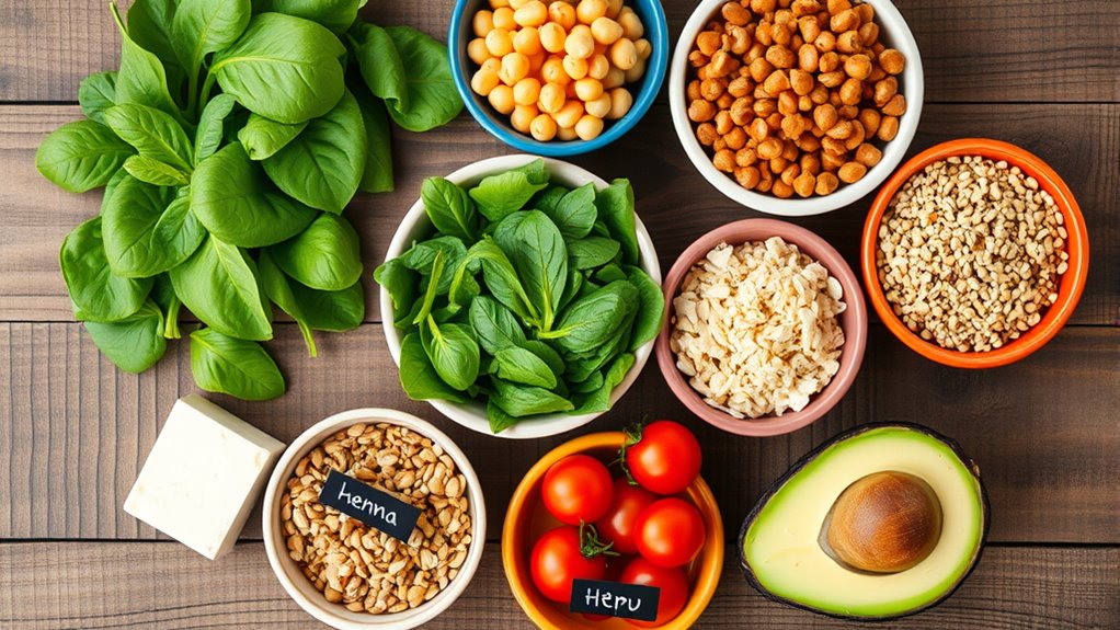 plant based protein variety options