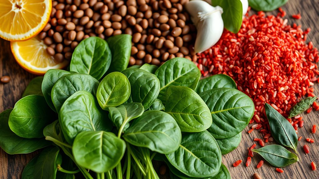 plant compounds hinder iron absorption
