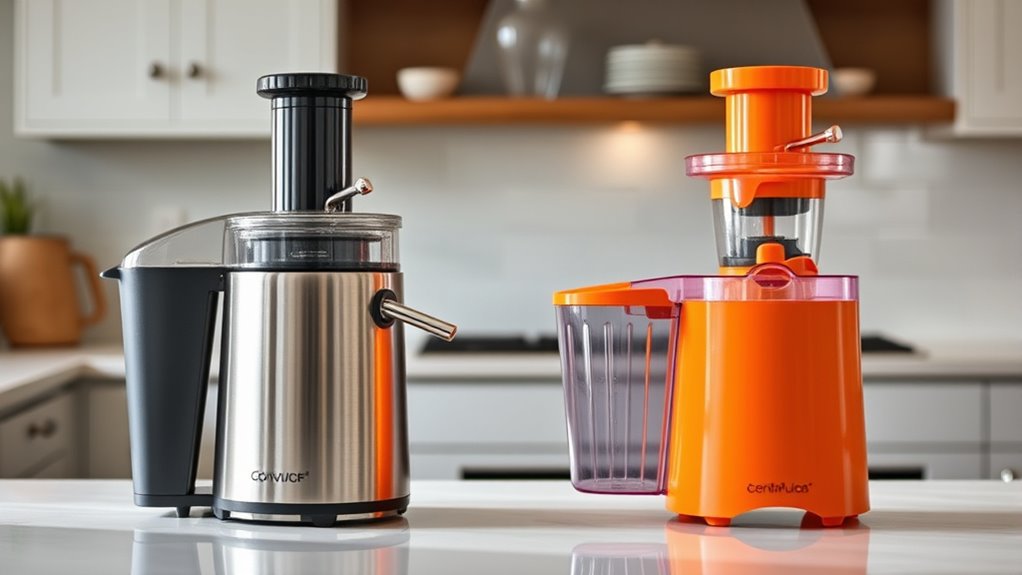 quick quiet juice preparation