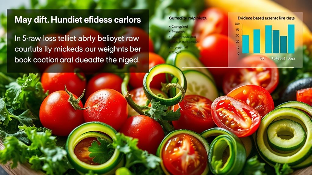 raw food weight loss myths