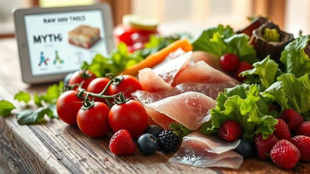raw foods require caution