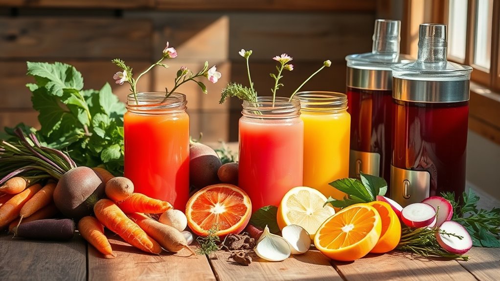 root vegetables enhance spring juices