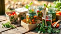 selecting sustainable food containers