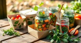 selecting sustainable food containers