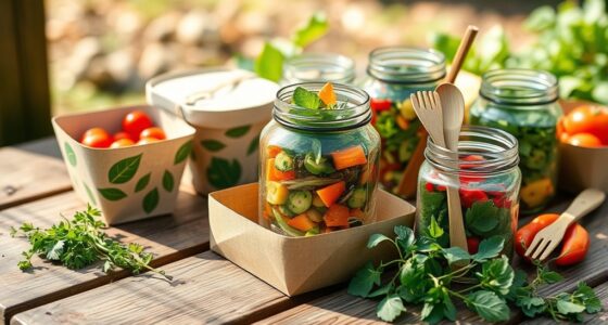selecting sustainable food containers