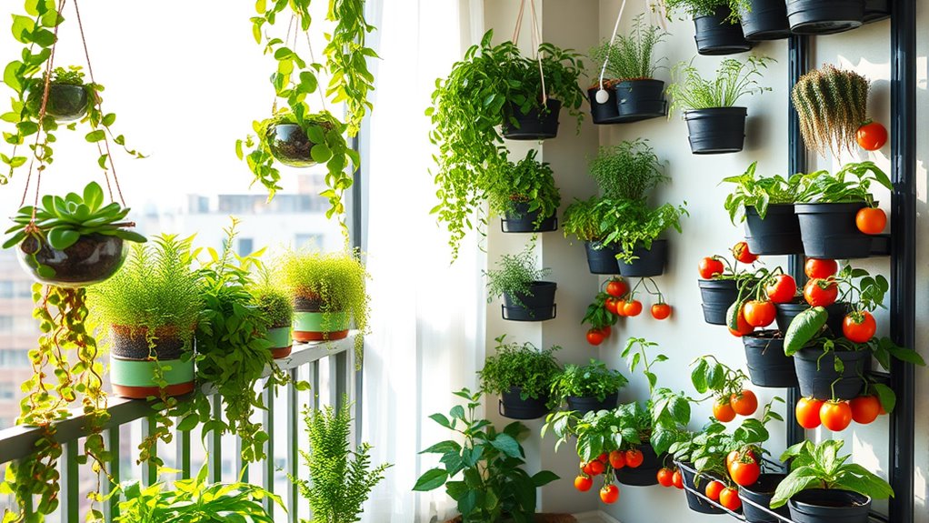small space plant selection