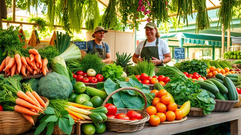 support local sustainable agriculture