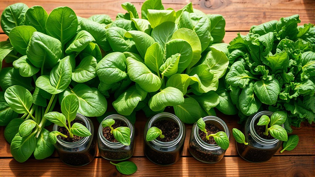 sustainable leafy green farming